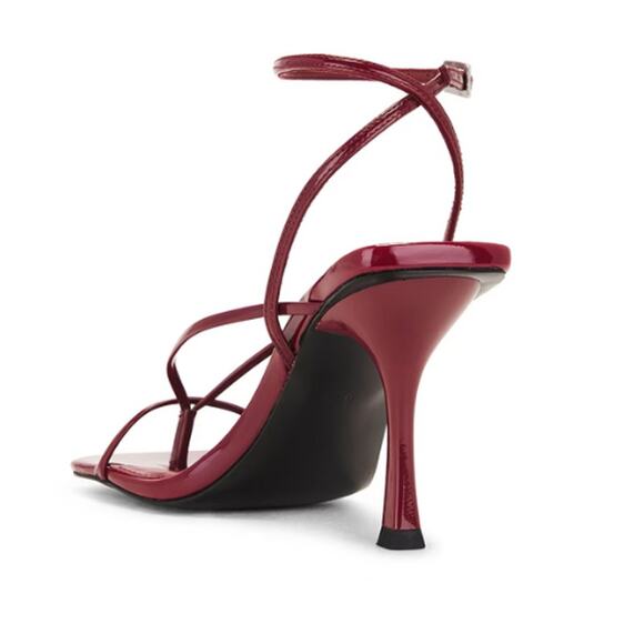 Steve Madden Annie Heel in Wine Patent – EUC Size 7 - Picture 5 of 9